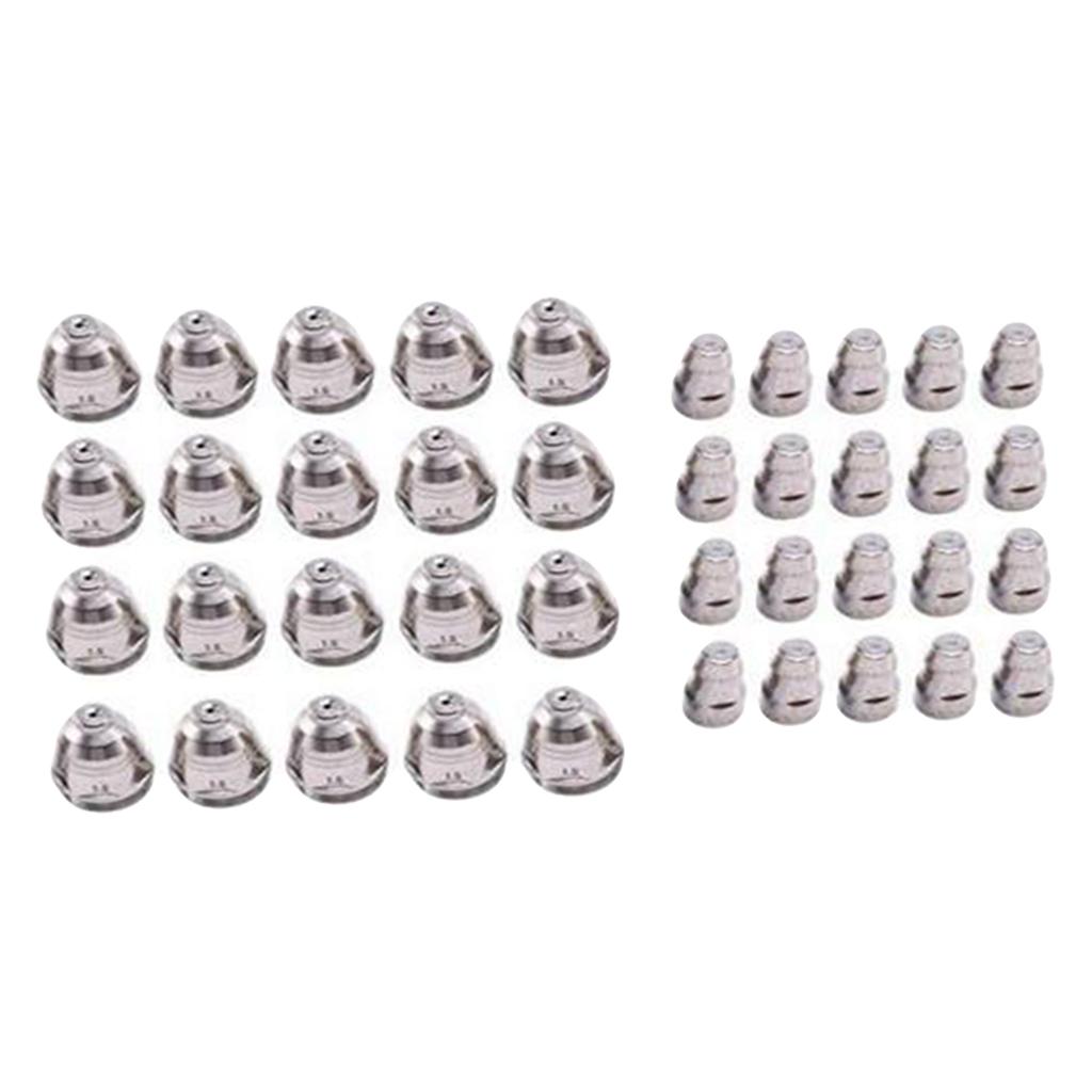 P80 Plasma Cutting Torch TIP Electrode Nozzle 1.5mm 80A Set