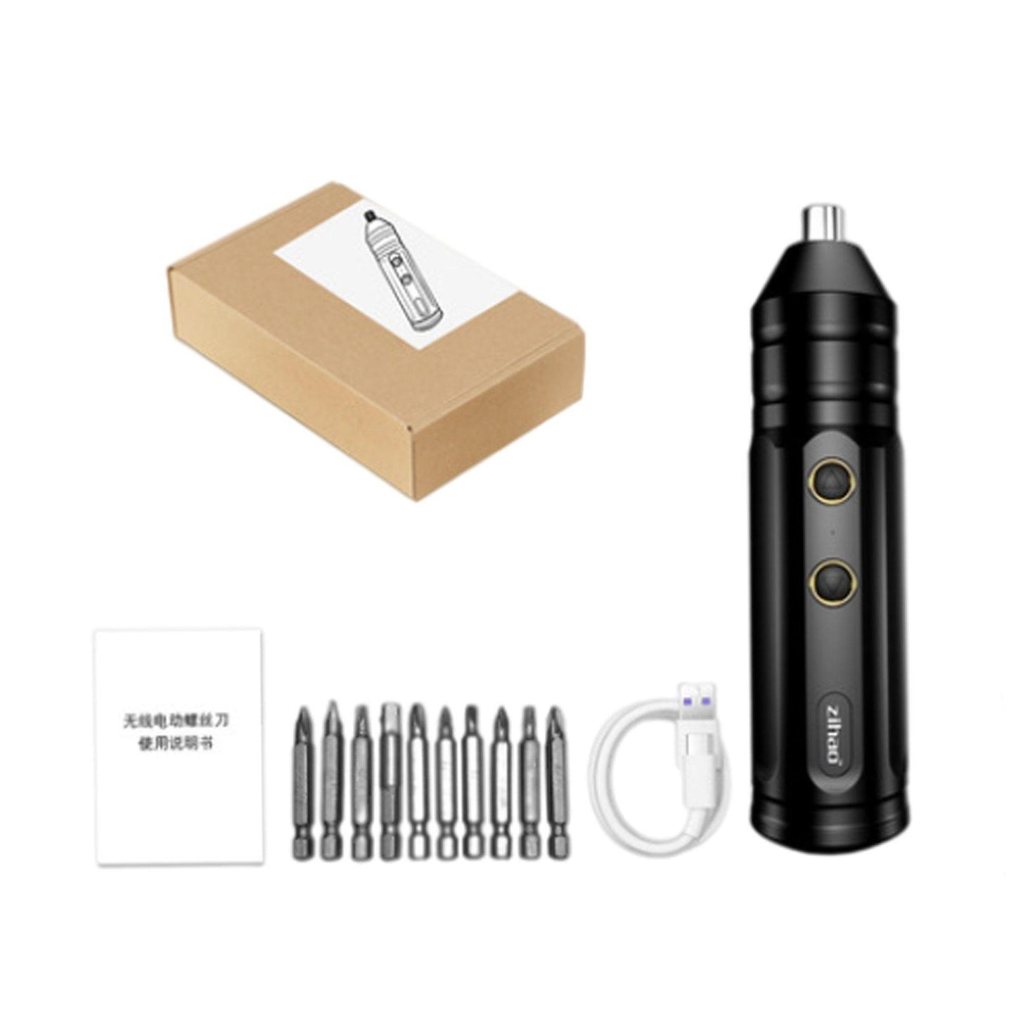 Portable Mini Electric Screwdriver Upgrade Screwdriver Equipment for Home 10pcs