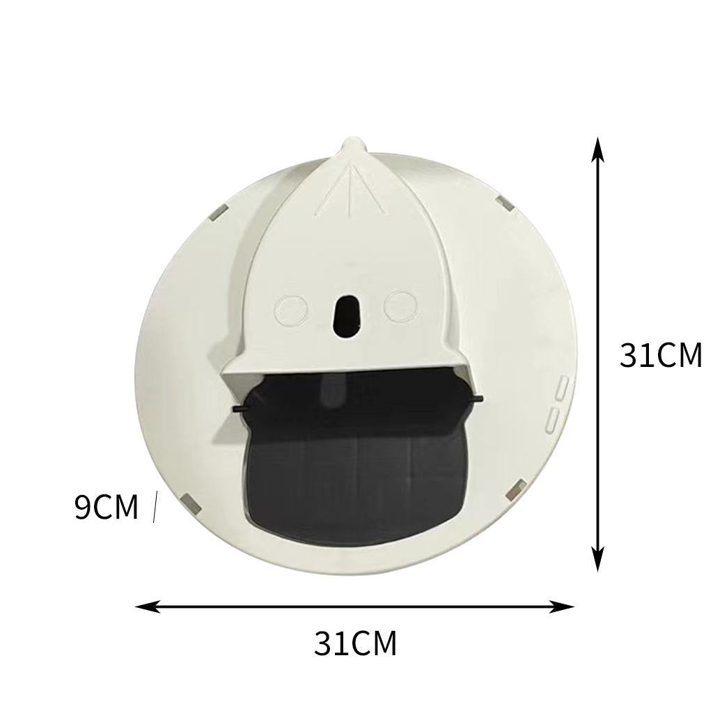 Reusable Mouse Trap Bucket Smart Humane or Lethal Auto Reset for Household white