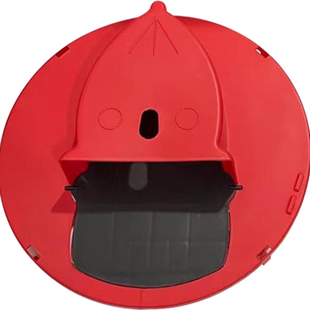 Reusable Mouse Trap Bucket Smart Humane or Lethal Auto Reset for Household red