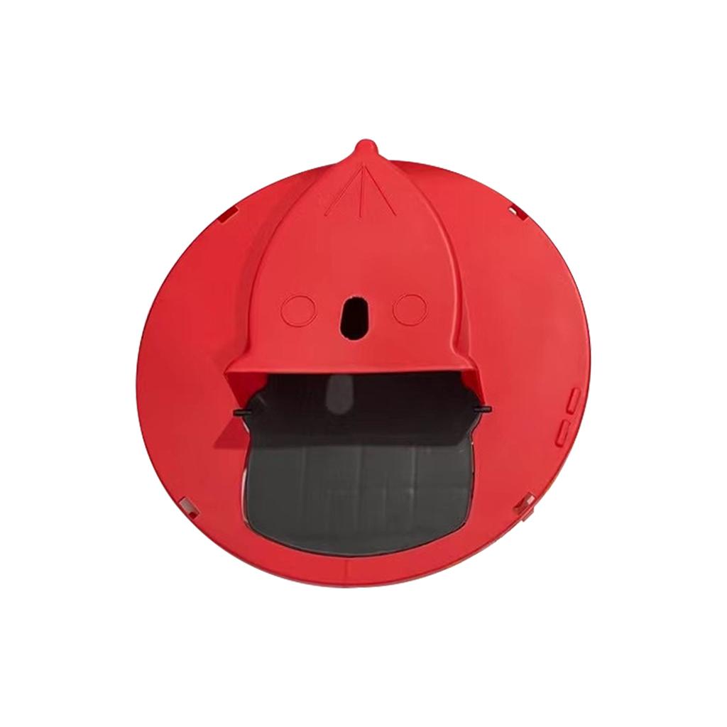 Reusable Mouse Trap Bucket Smart Humane or Lethal Auto Reset for Household red
