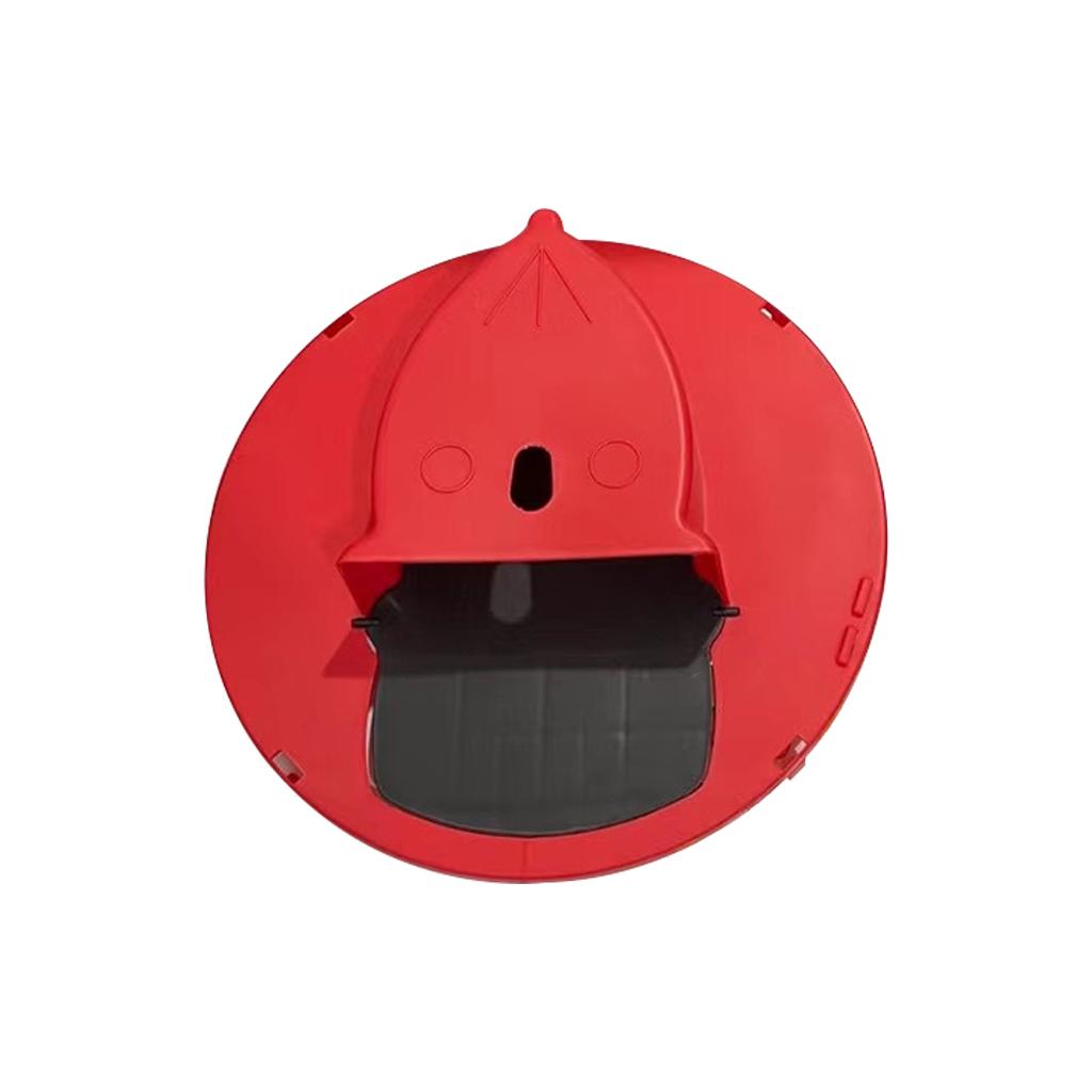 Reusable Mouse Trap Bucket Smart Humane or Lethal Auto Reset for Household red