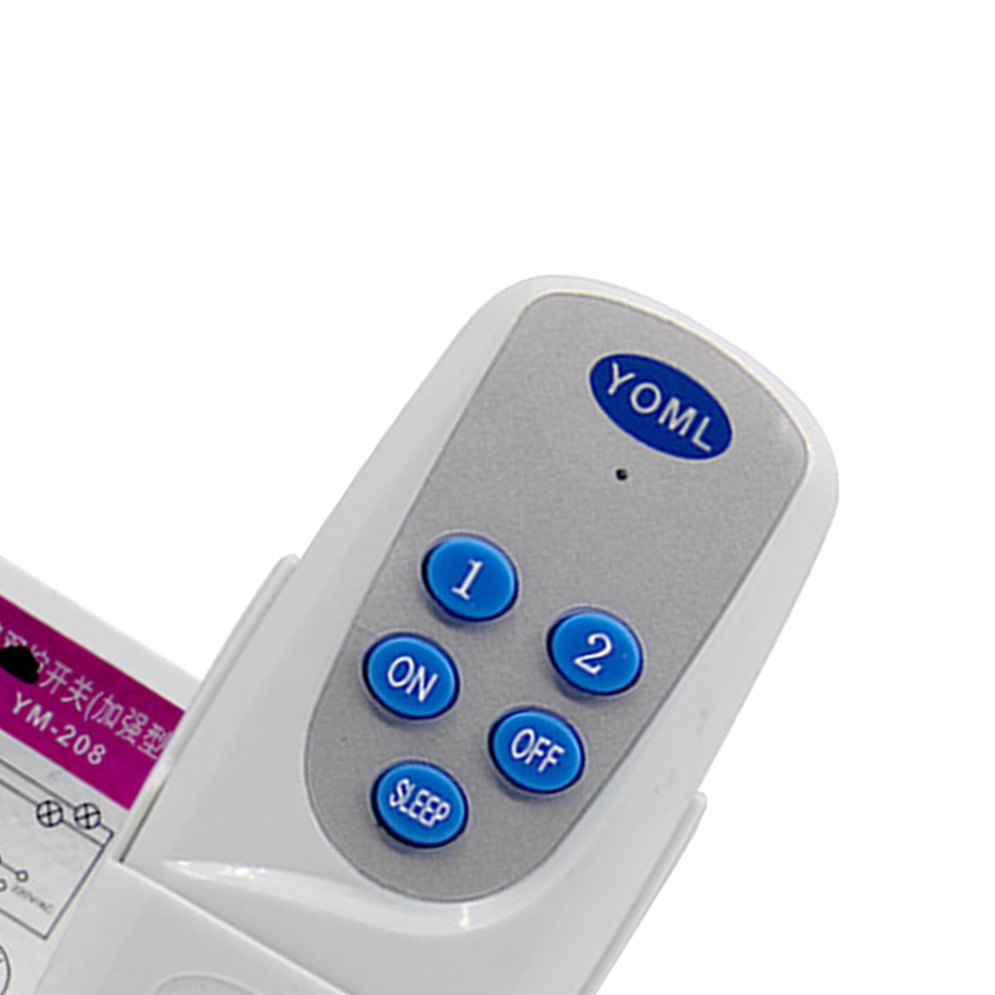 Remote Control Lamps Receiver for Corridor Workshop Appliances 2 Way
