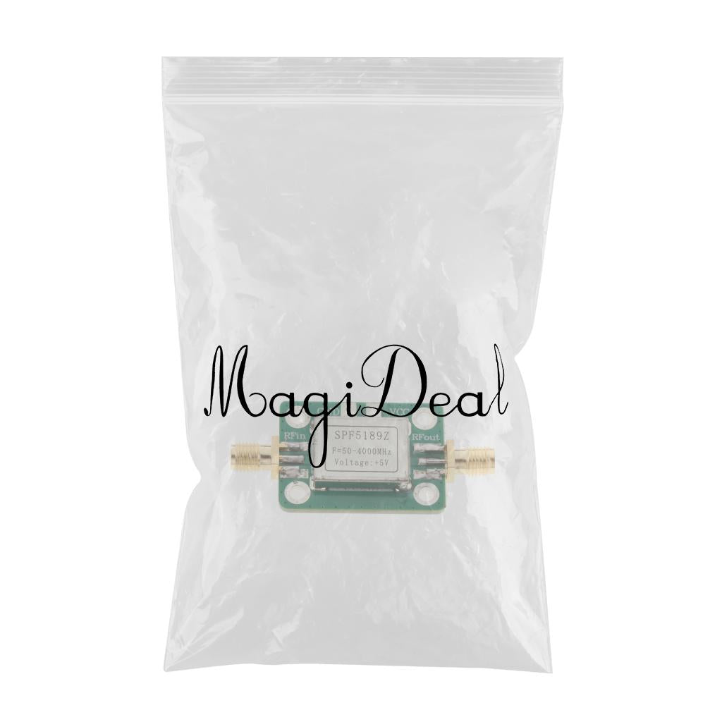 50-4000MHz RF Wide Band Amplifier, Low Noise for FM HF VHF/UHF Ham Radio