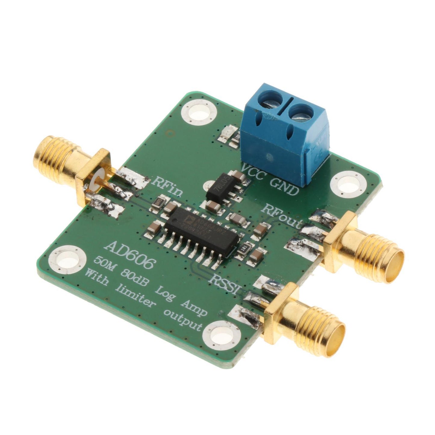 Logarithmic Amplifier Low Power 65 MW Power Consumption Log Amplifier 50MHz