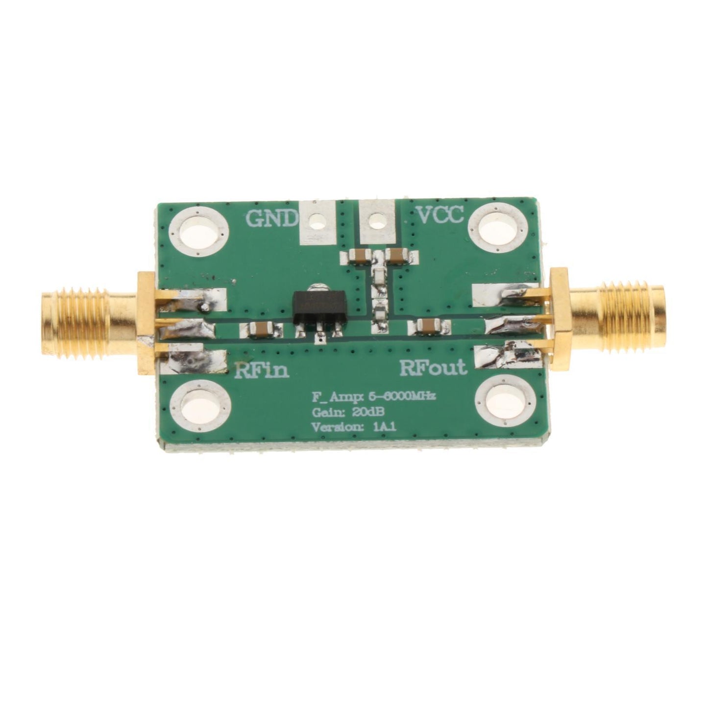 Power Amplifier 20dB GAIN Amplification 5M-6GHz RF for FM Radio Cable TV