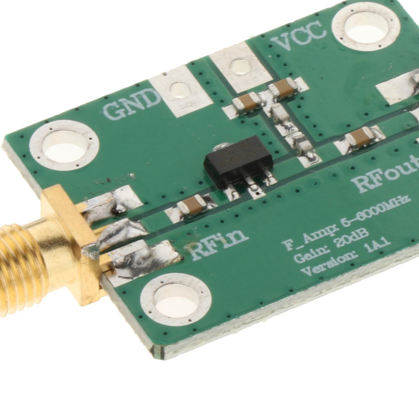 Power Amplifier 20dB GAIN Amplification 5M-6GHz RF for FM Radio Cable TV