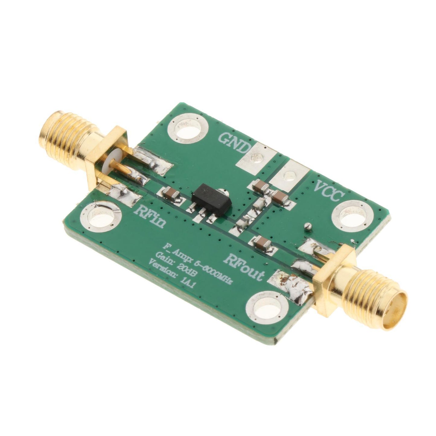 RF Wideband Amplifier LNA Board Module Low-Noise for FM HF Vhff/UHF DC5V