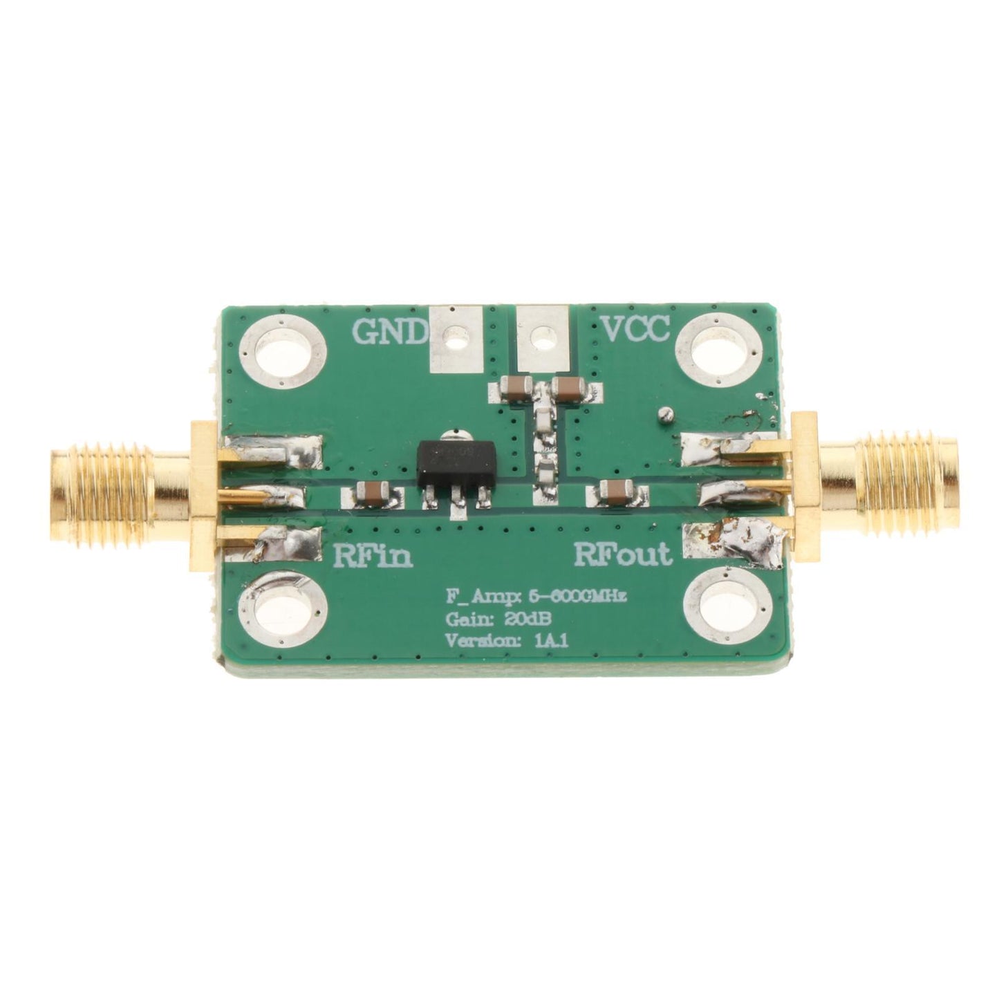 RF Wideband Amplifier LNA Board Module Low-Noise for FM HF Vhff/UHF DC5V