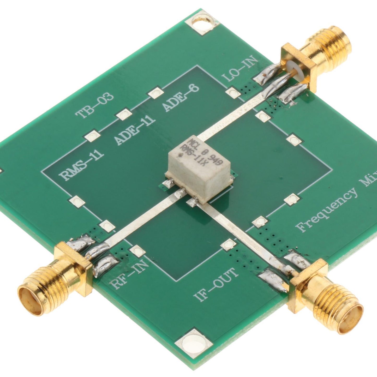 5-1900MHz Frequency Mixer for RF-If Down Conversion in HF and VHF Receivers