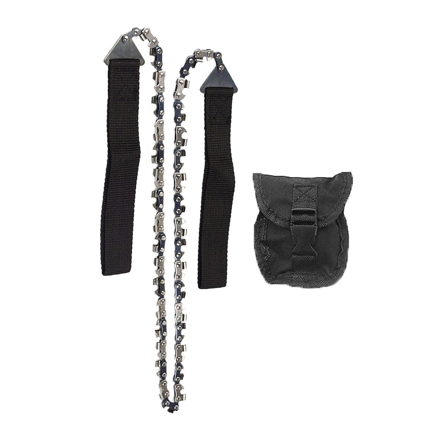 Rope Hand Chain Saw 25 High Reach Limb Hand Chain Saw with Rope Pouch Bag Black"