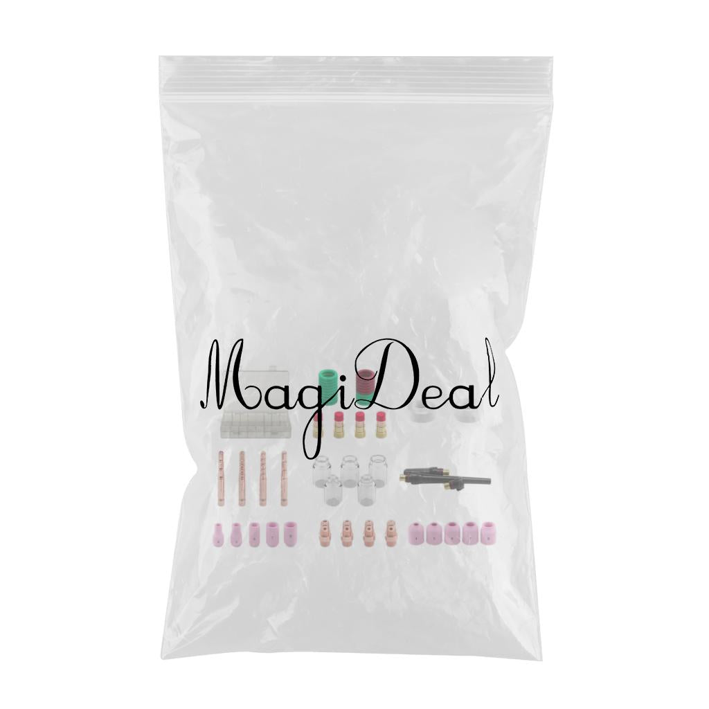 68 Pieces TIG Welding Lens Consumables Accessory Kits for WP Torch 17/18/26