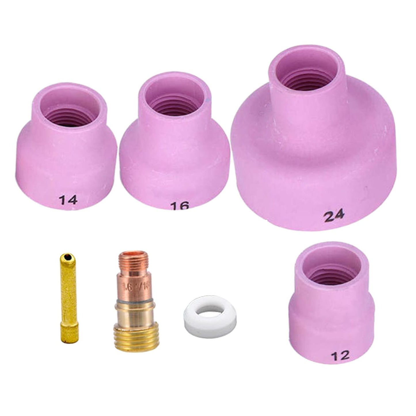 TIG Torch Accessories Argon ARC Small Belt Net Connector for WP17 18 26