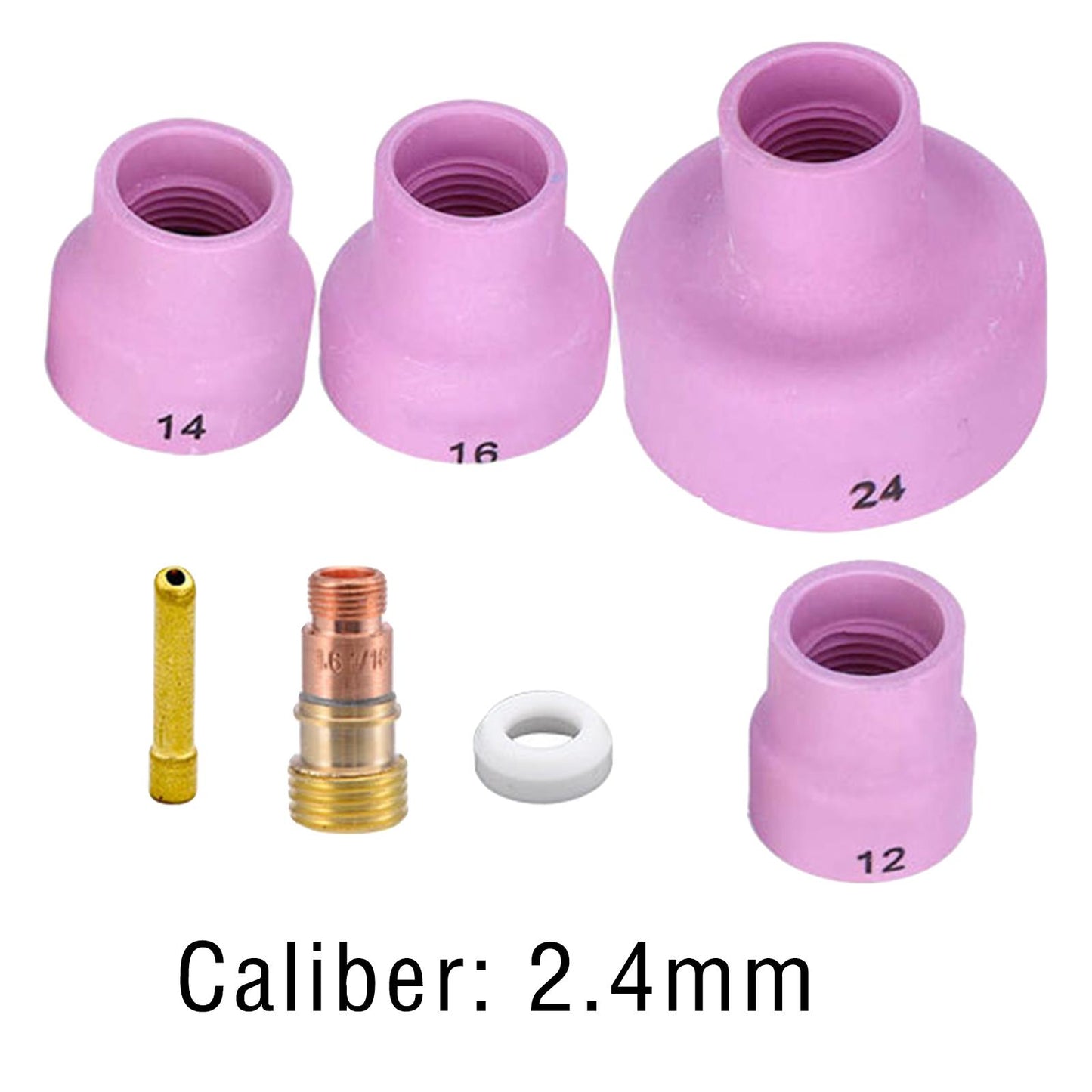 TIG Torch Accessories Argon ARC Small Belt Net Connector for WP17 18 26