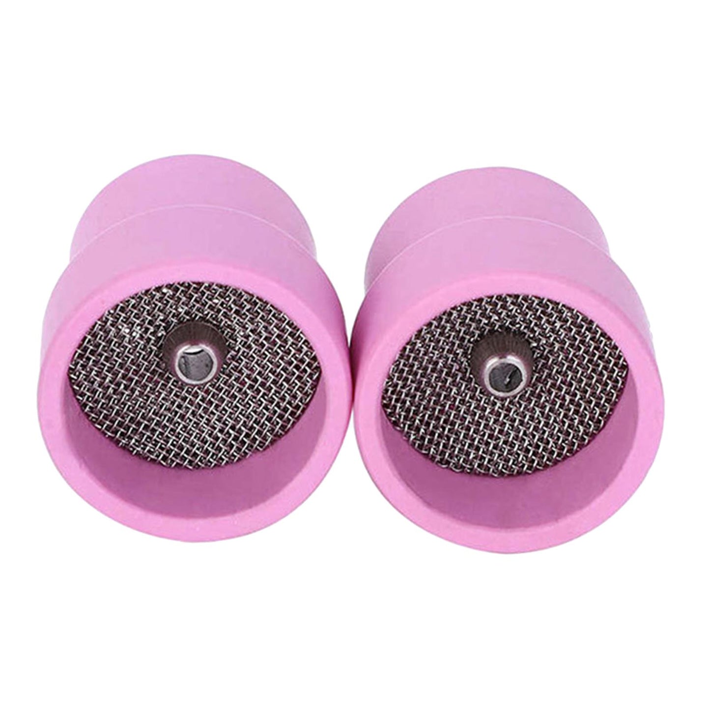 2x Ceramic Welding Cup TIG Welding Torch Accessories Kit for WP17 18 26 9 20 Pink