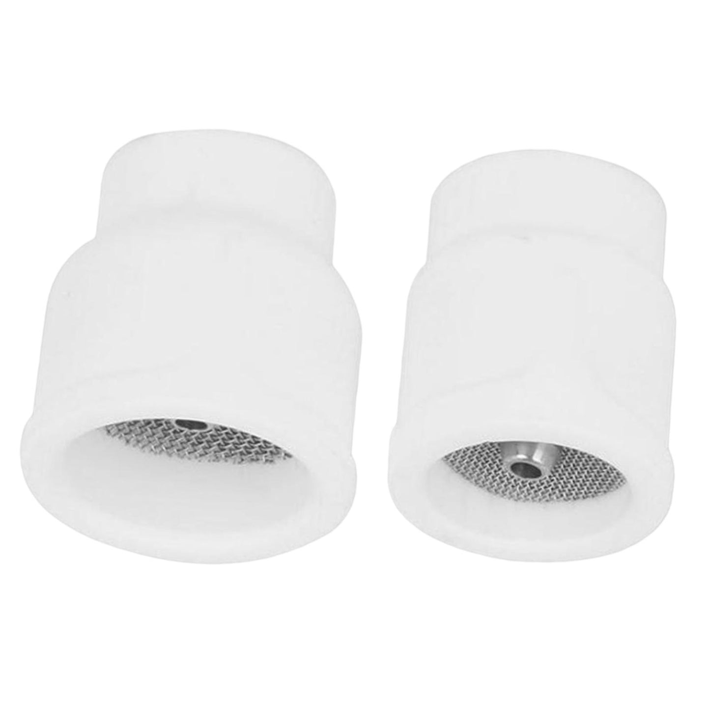 2x Ceramic Welding Cup TIG Welding Torch Accessories Kit for WP17 18 26 9 20 White