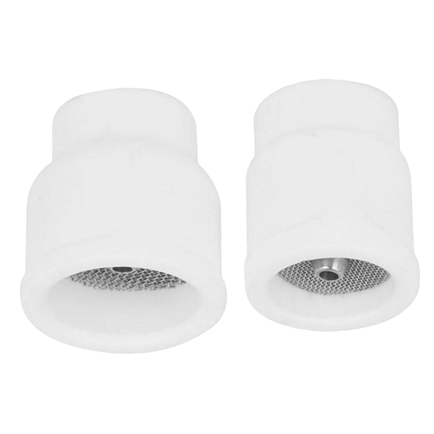 2x Ceramic Welding Cup TIG Welding Torch Accessories Kit for WP17 18 26 9 20 White