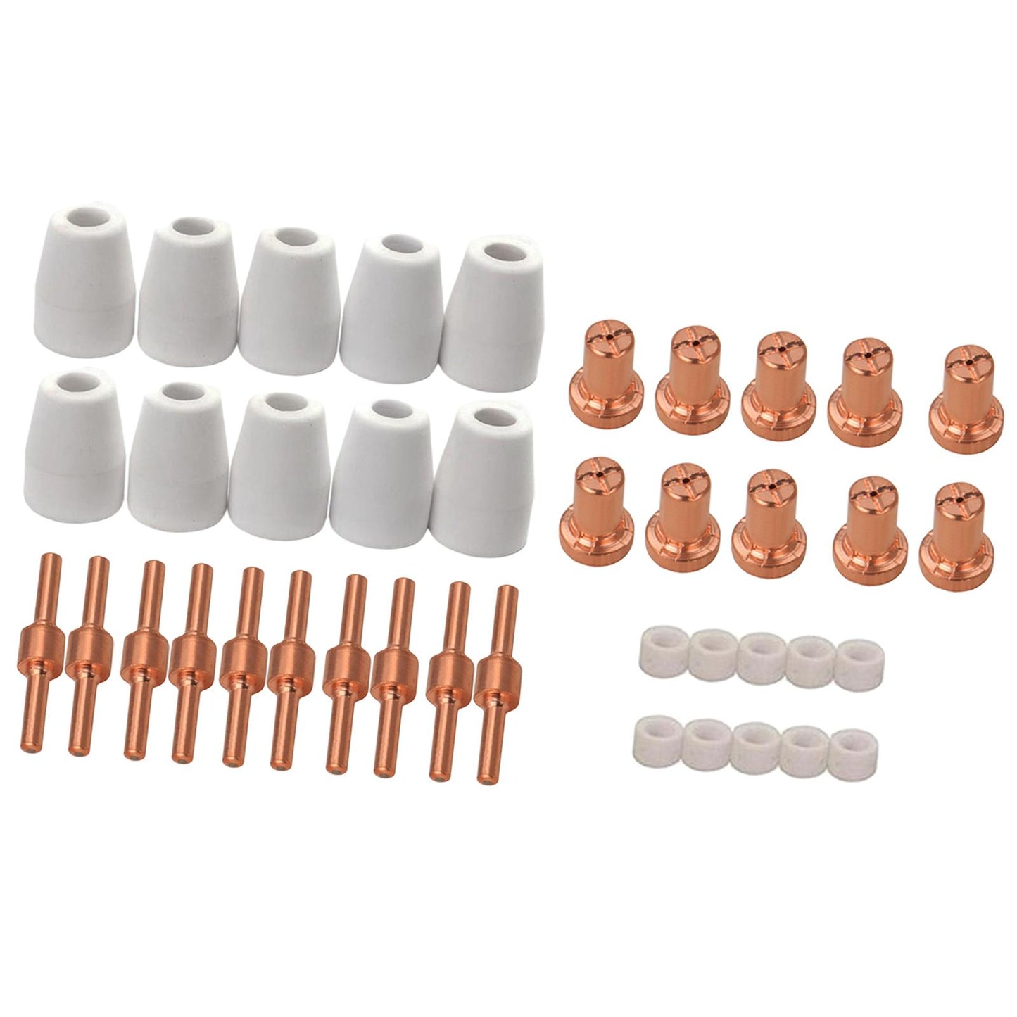 Air Plasma Cutter Kit Electrodes Consumables for PT31 Cutting Torch Parts