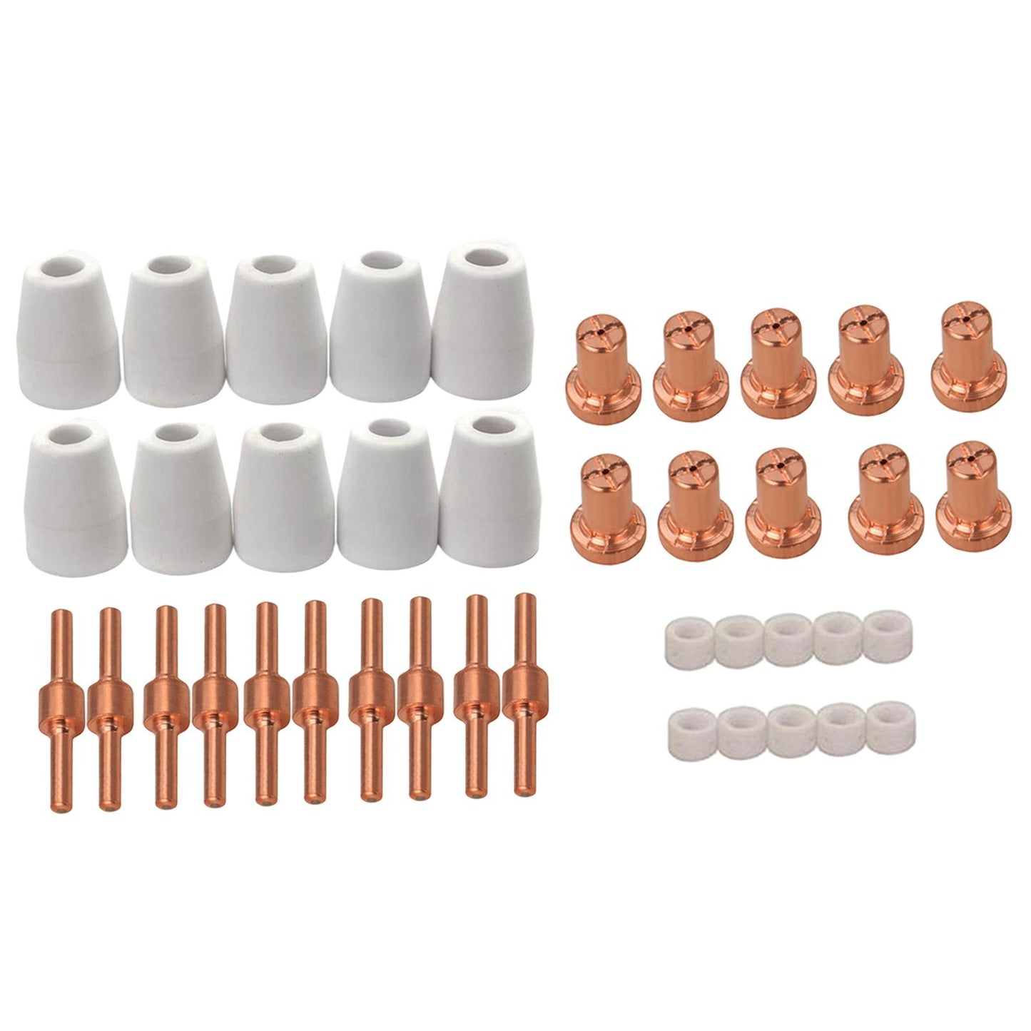 Air Plasma Cutter Kit Electrodes Consumables for PT31 Cutting Torch Parts