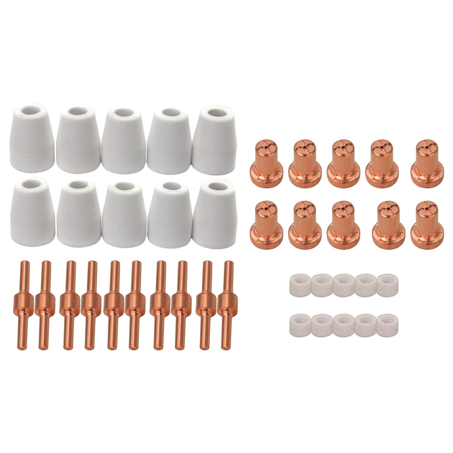 Air Plasma Cutter Kit Electrodes Consumables for PT31 Cutting Torch Parts