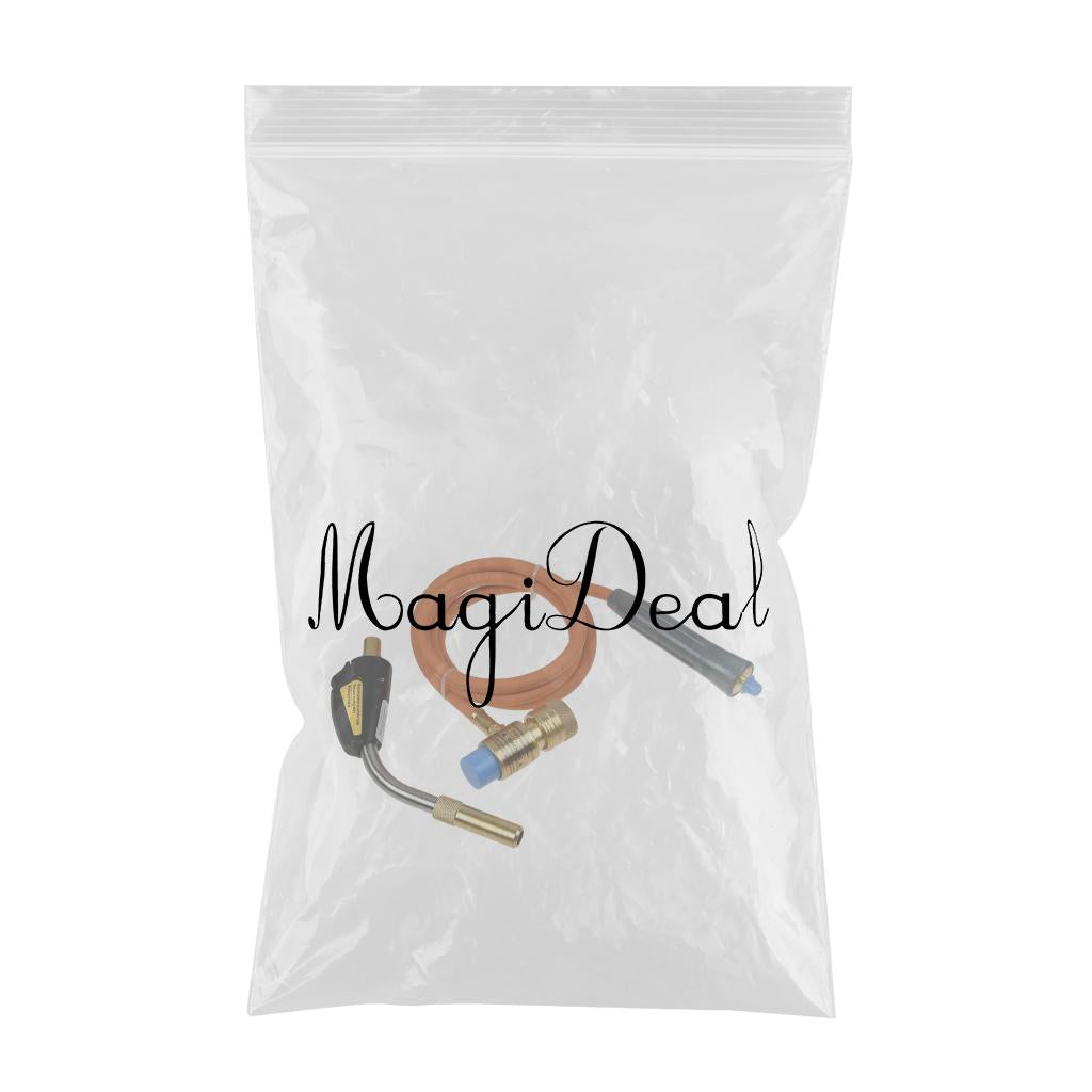 Mapp Propane Torch Adjustable Swirl Flame with 5ft Hose for Melting Welding
