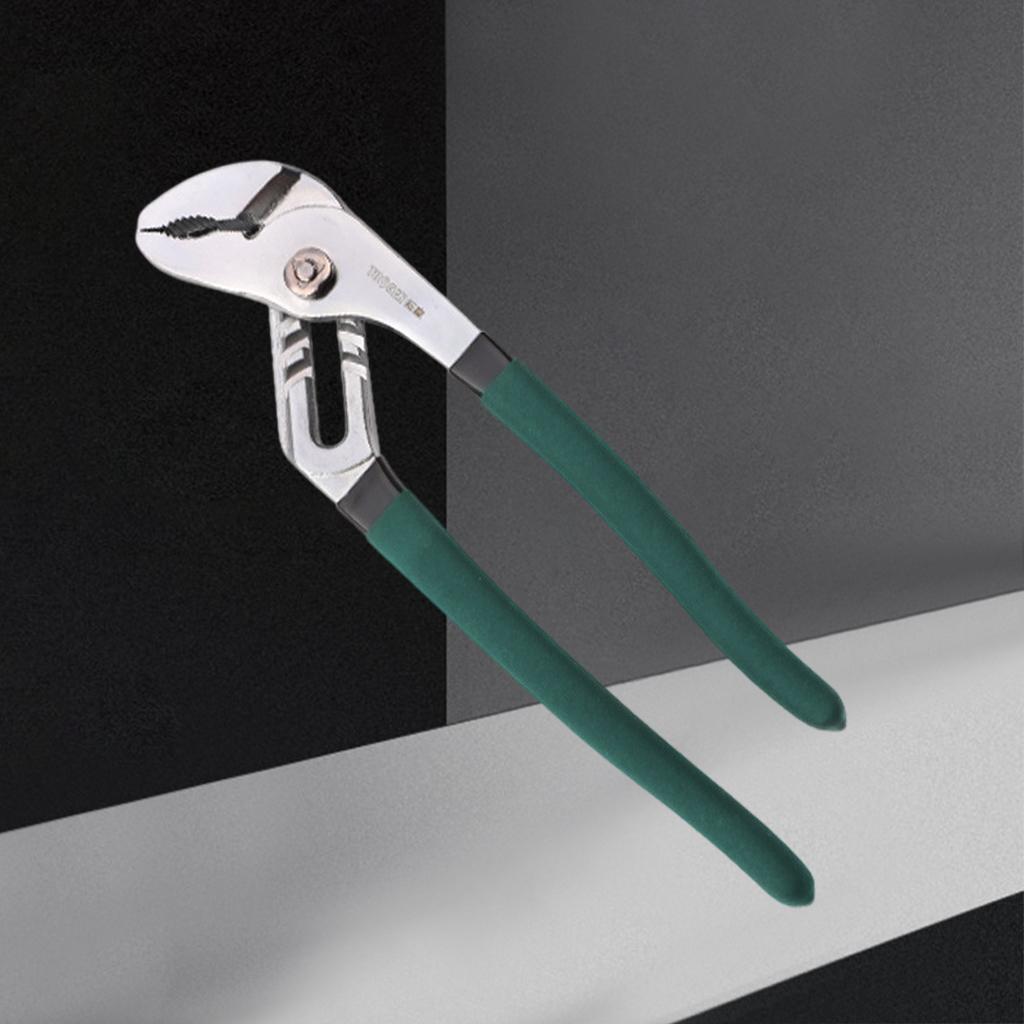 Adjustable Water Pump Pliers Adjust Tongue for Home Plumbing Removal Tool 12 Inch