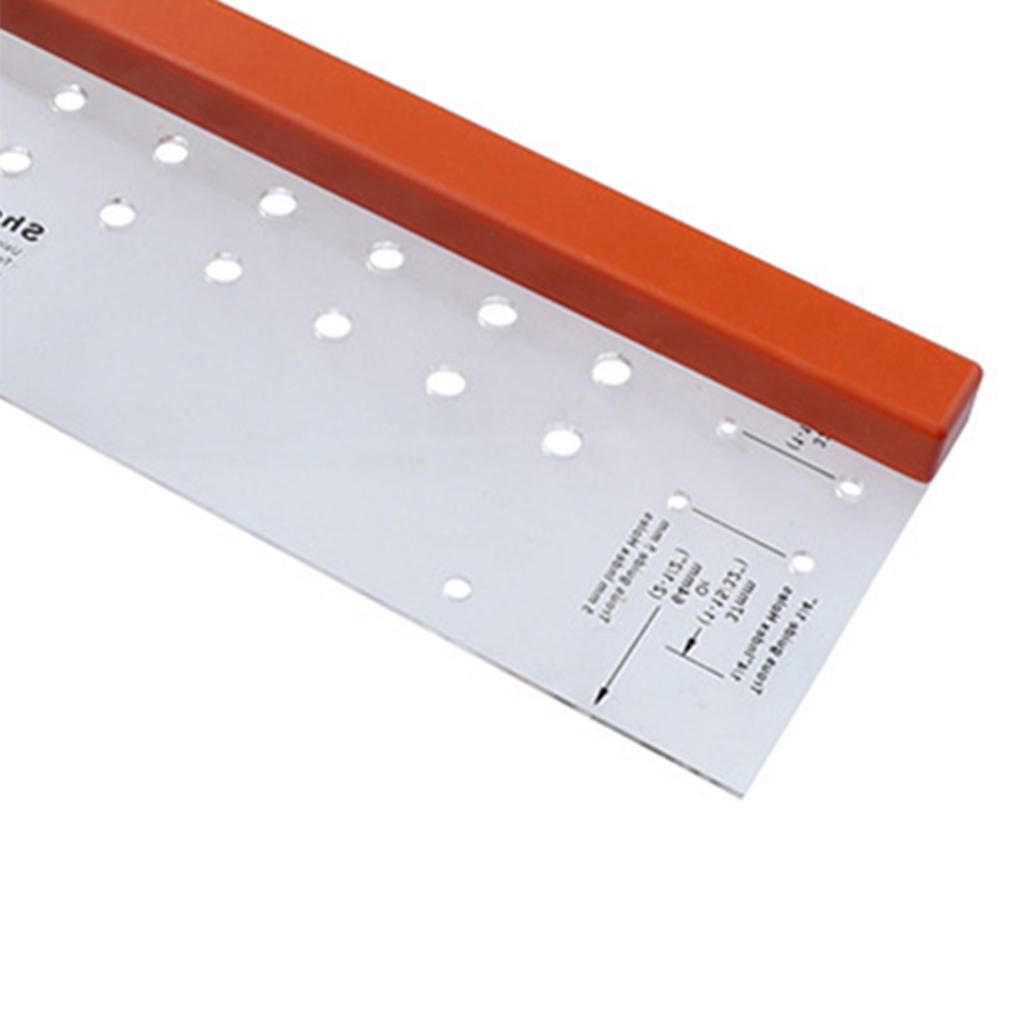 Acrylic Bubble Level Ruler Hole Opener Template DIY Woodworking Tools