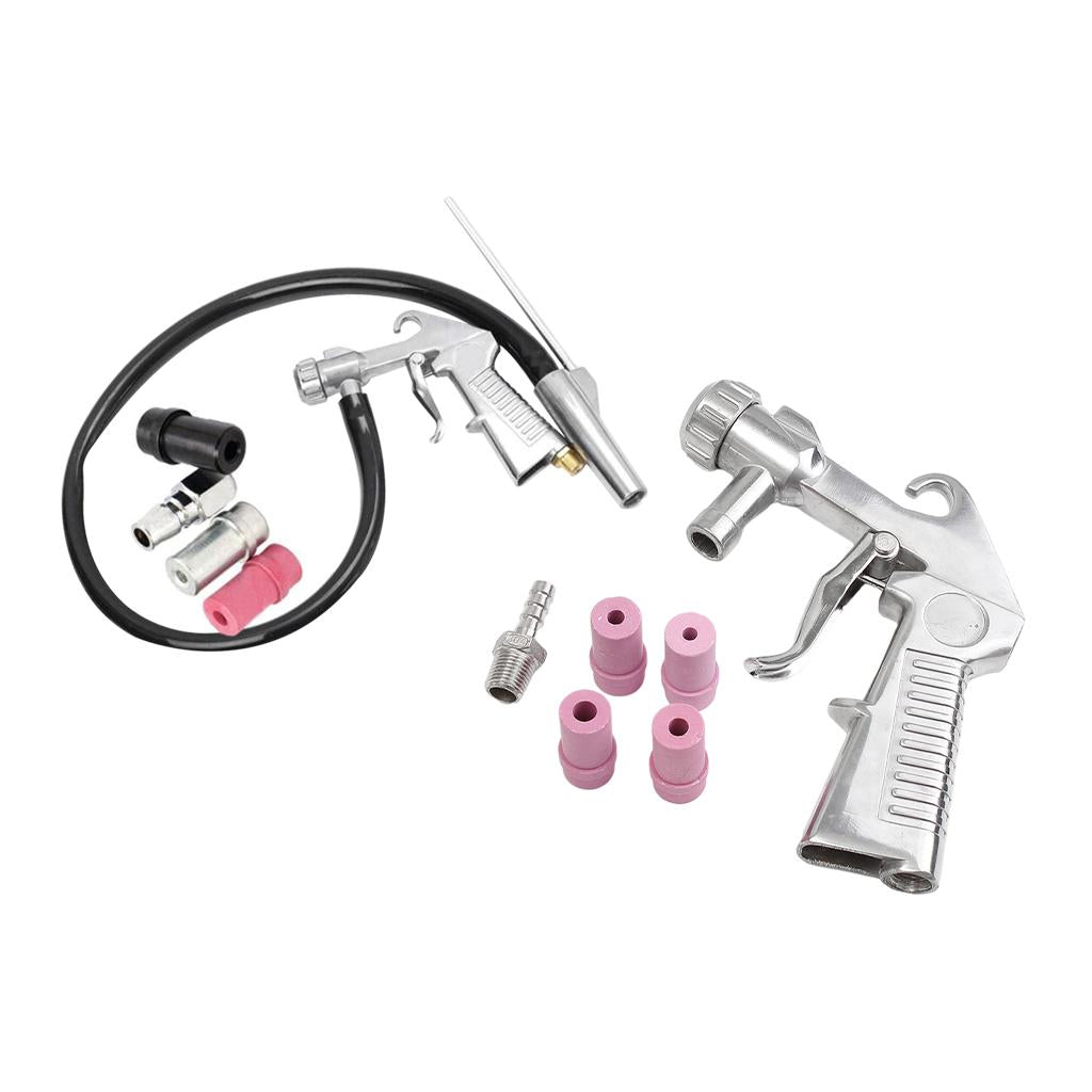 Multipurpose Air Sand Blaster Kit Siphon Derusting for Car Set A