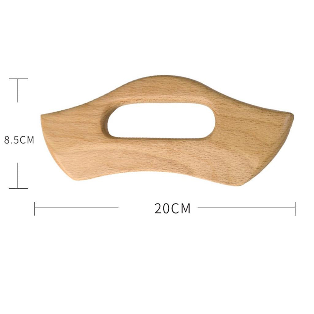 Wooden Massage Scraping Board Gua sha for Neck Shoulder for Back Legs Arms A