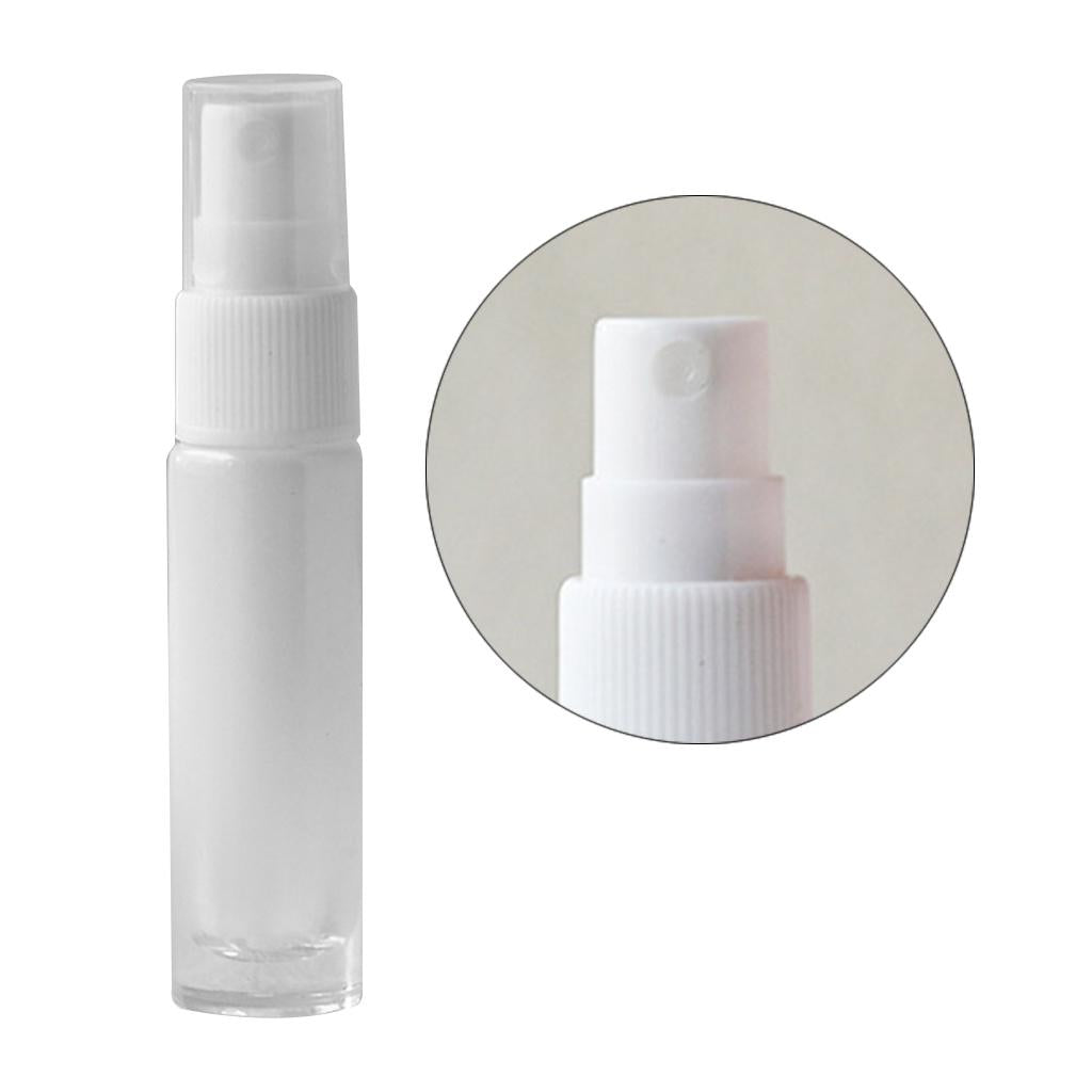 Cosmetic Clear Glass Essential Oil Roll-on Vial Bottles Container 10ml B
