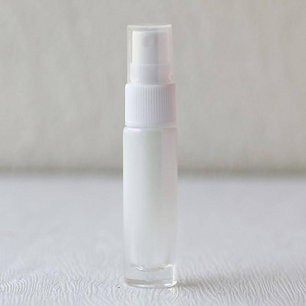Cosmetic Clear Glass Essential Oil Roll-on Vial Bottles Container 10ml B