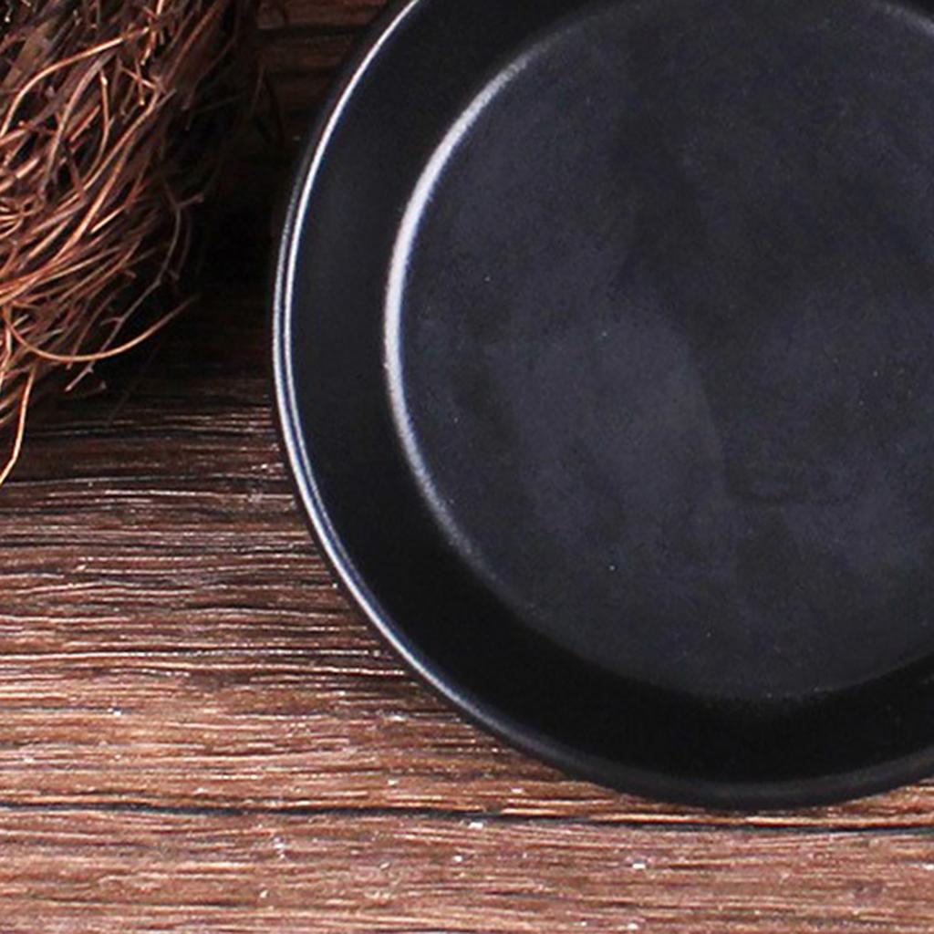 Ceramics Gua Sha Plate Leg Burn Scraping Dish Massage Tool Dia 9.5cm A