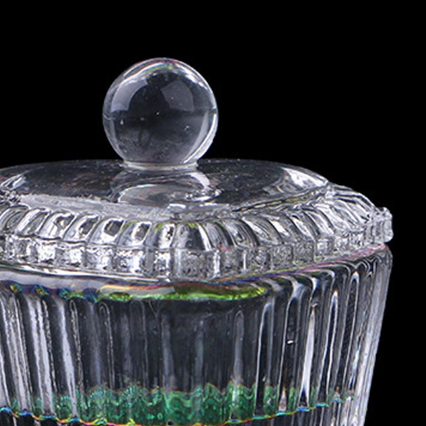 Acrylic Liquid Powder Dappen Dish with Lid heart 1.3x1.6inch