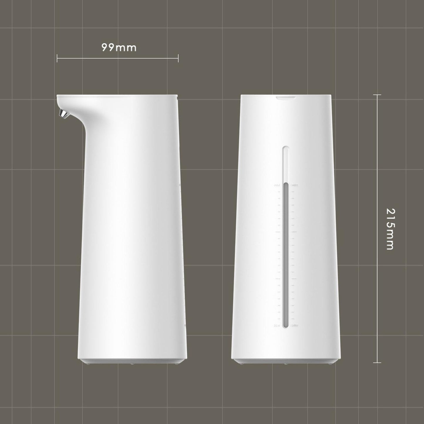400ml Foaming Soap Dispenser Touchless Foam Soap Dispenser for Bathroom