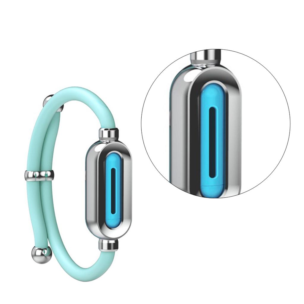 Natural Mosquito Repellent Bracelet Band for Running Hunting Fishing Blue