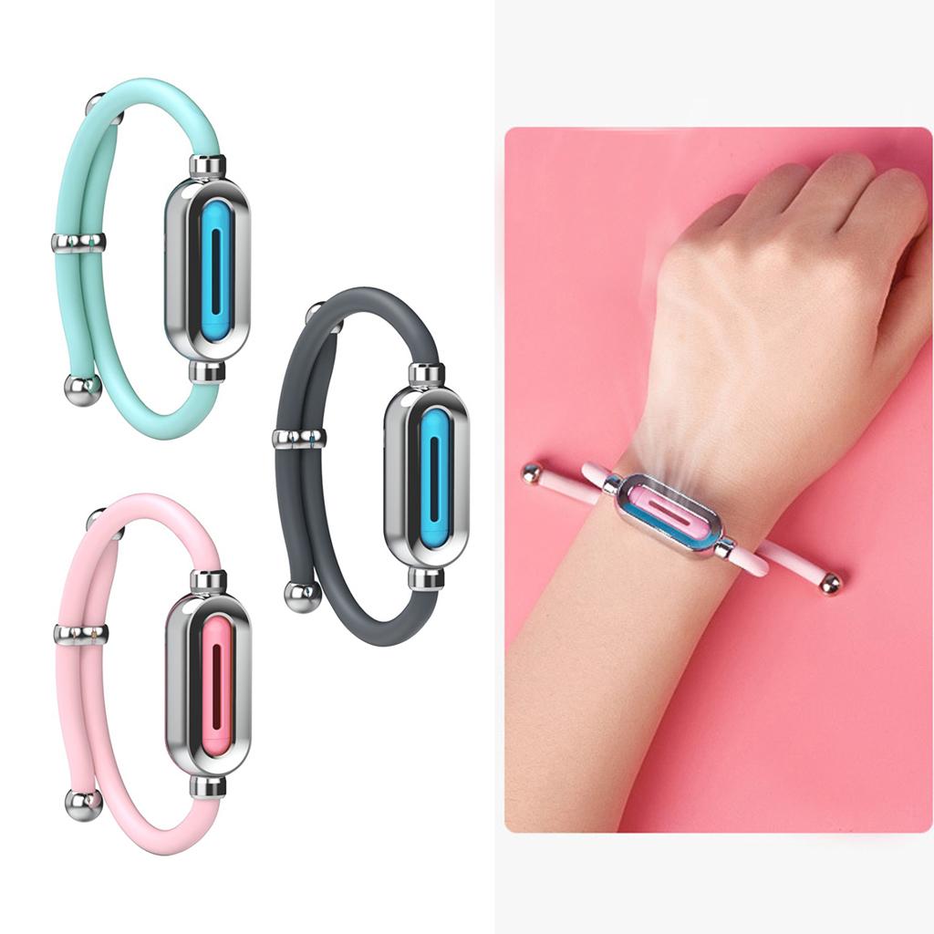 Natural Mosquito Repellent Bracelet Band for Running Hunting Fishing Blue