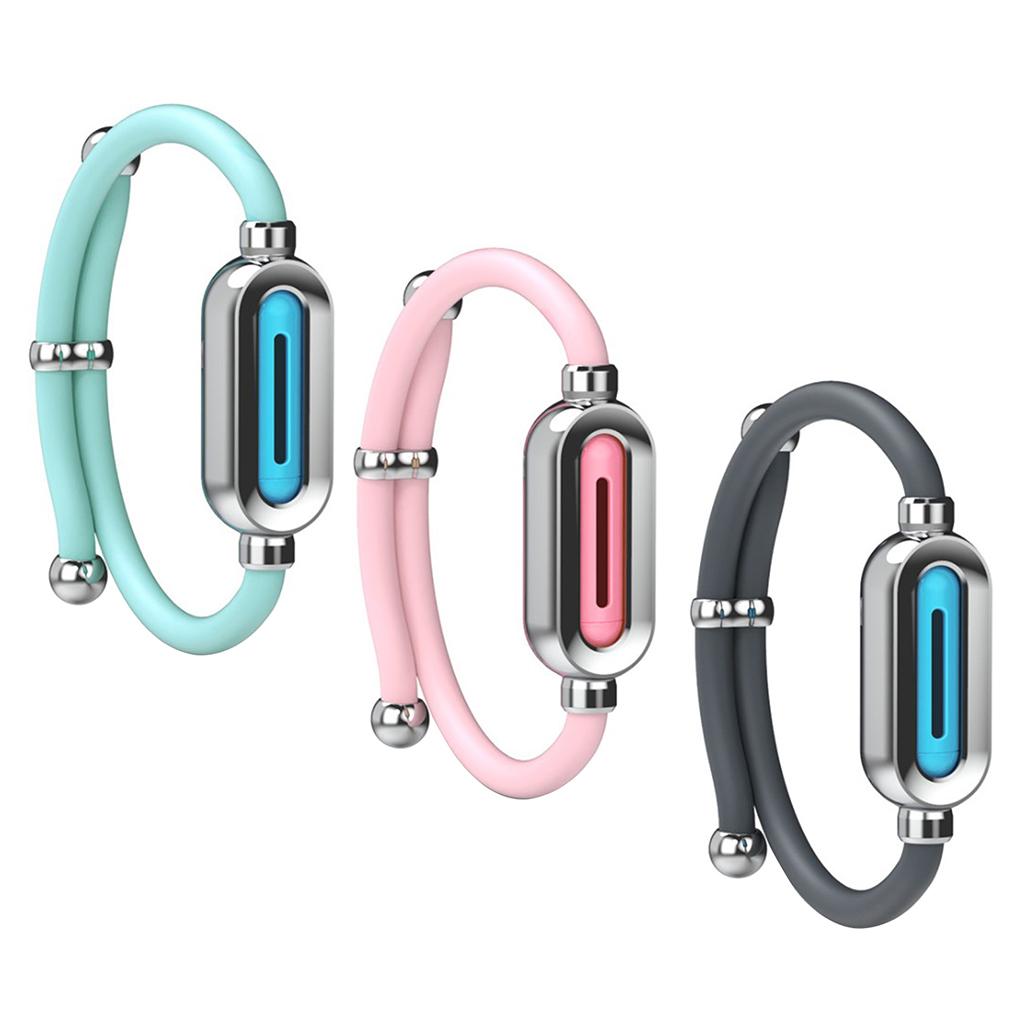 Natural Mosquito Repellent Bracelet Band for Running Hunting Fishing Blue