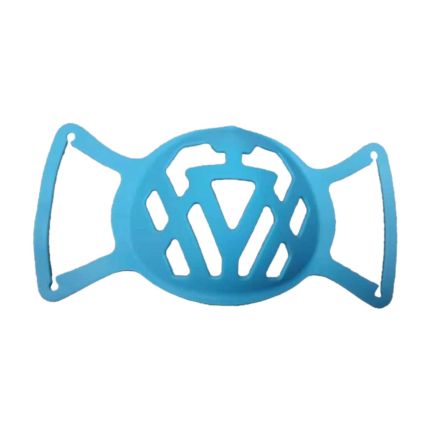 Adult Silicone Mouth 3D Bracket Support Frame Covers for Face Mask Blue