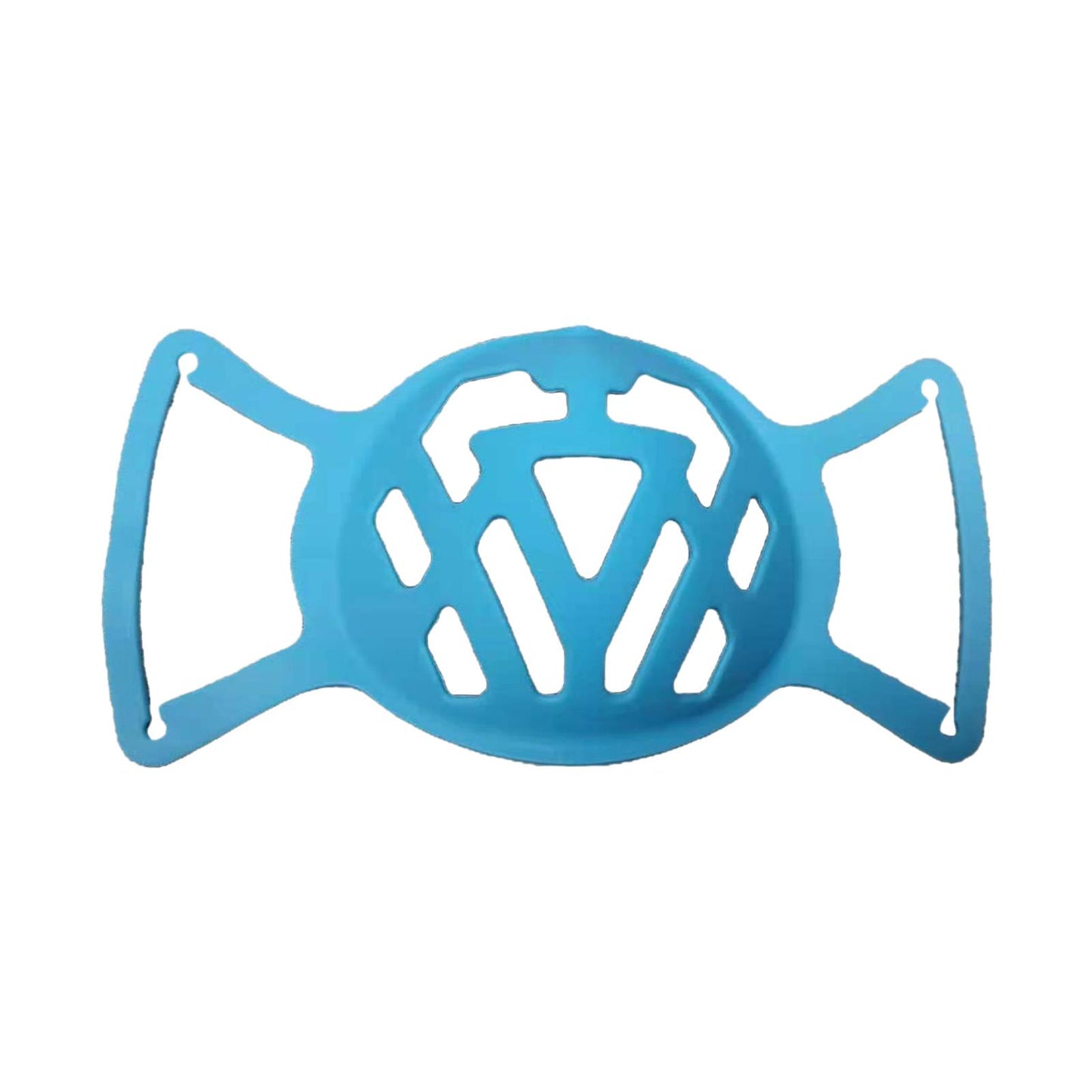 Adult Silicone Mouth 3D Bracket Support Frame Covers for Face Mask Blue