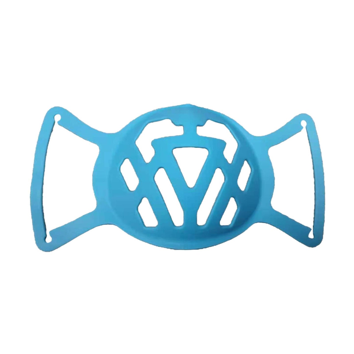 Adult Silicone Mouth 3D Bracket Support Frame Covers for Face Mask Blue