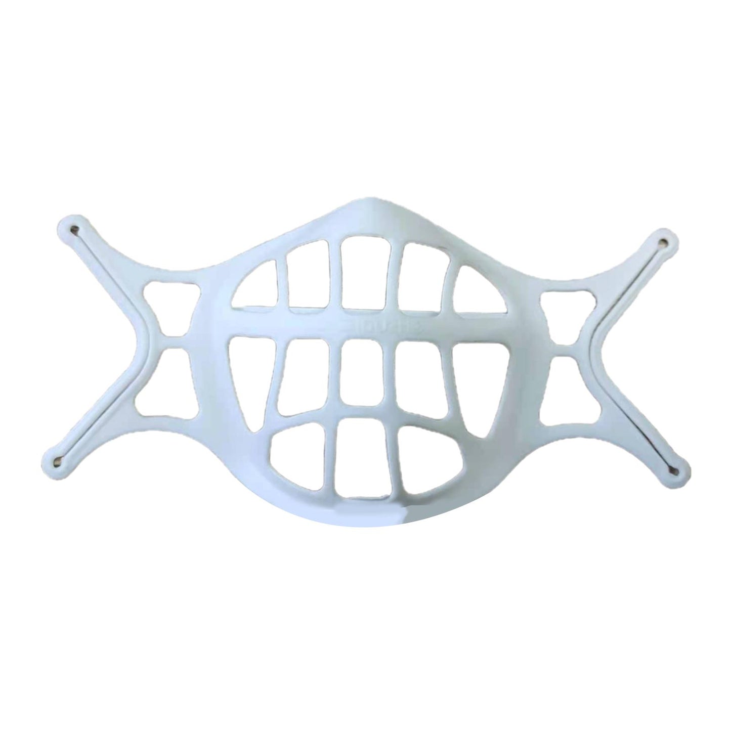 Adult Silicone Mouth 3D Bracket Support Frame Covers for Face Mask White