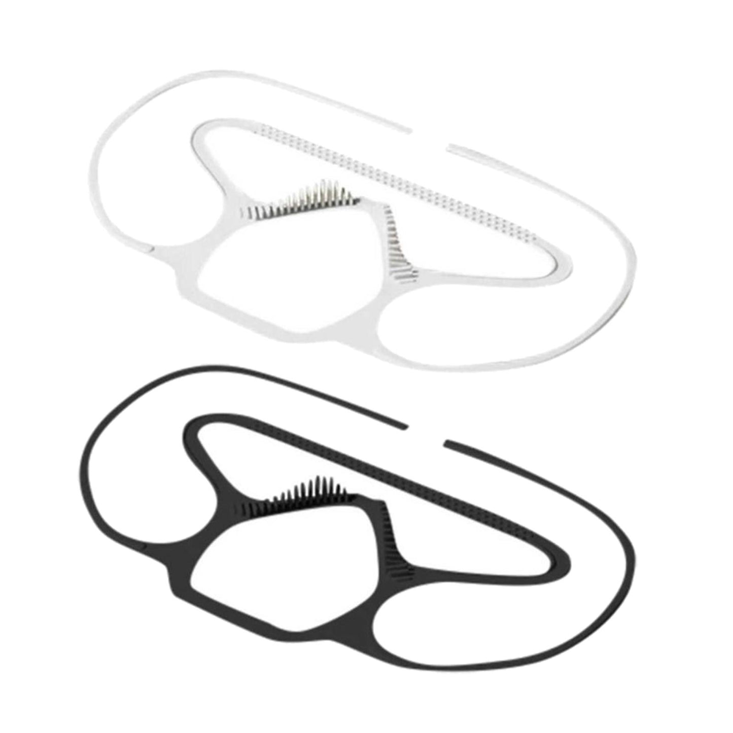 Face Mask Holder Outer Support Frame Convenient Anti-Lost Anti-fogging white