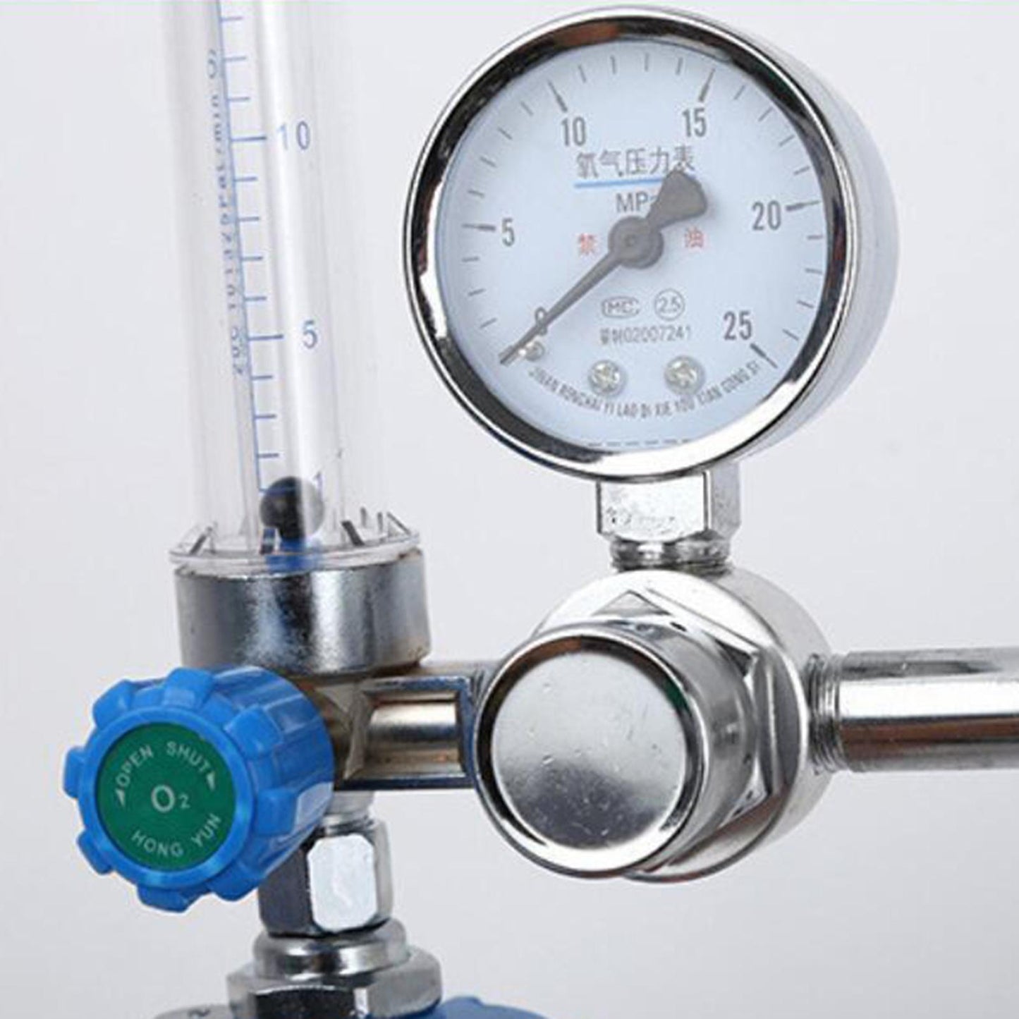First Aid Flow Meter Absorber Buoy Type Pressure Reducing Valve G5/8 10L/min