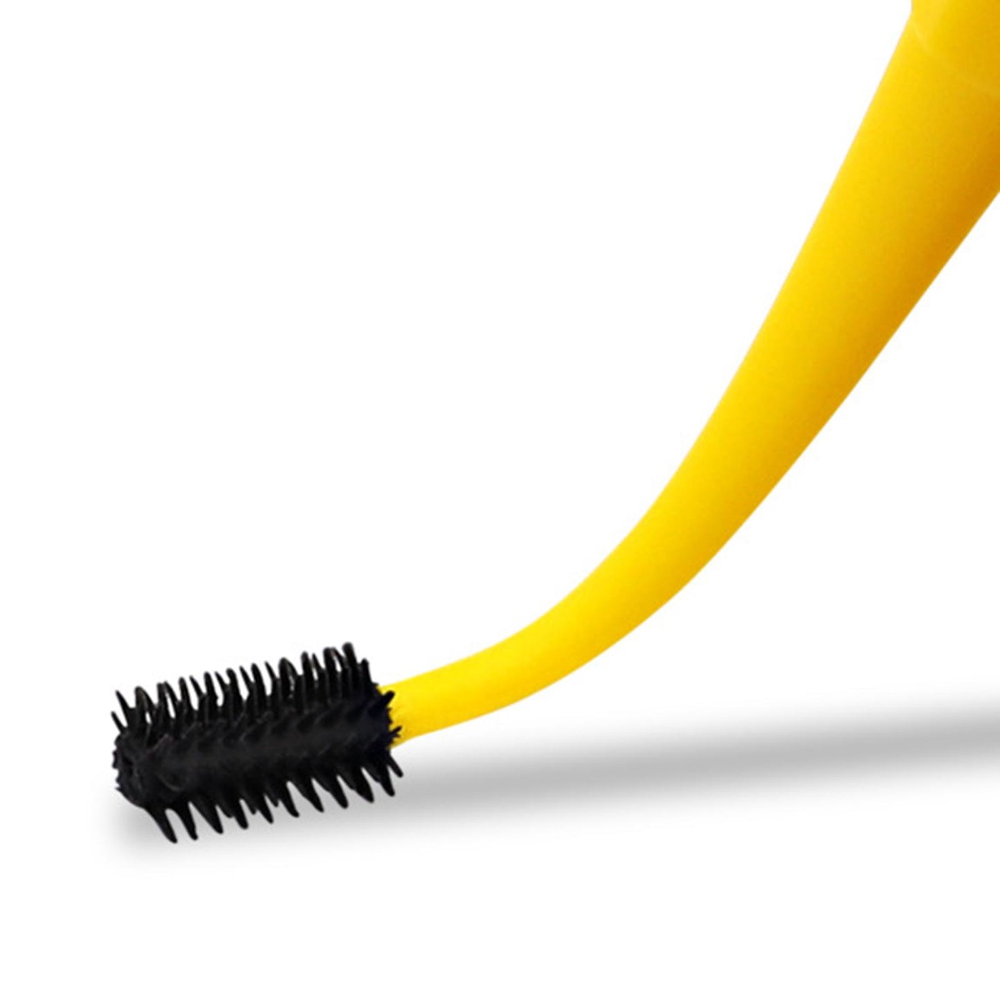 3 in1 Soft Silicone Ear Pick Set Double-End Spiral Remover Yellow Black A