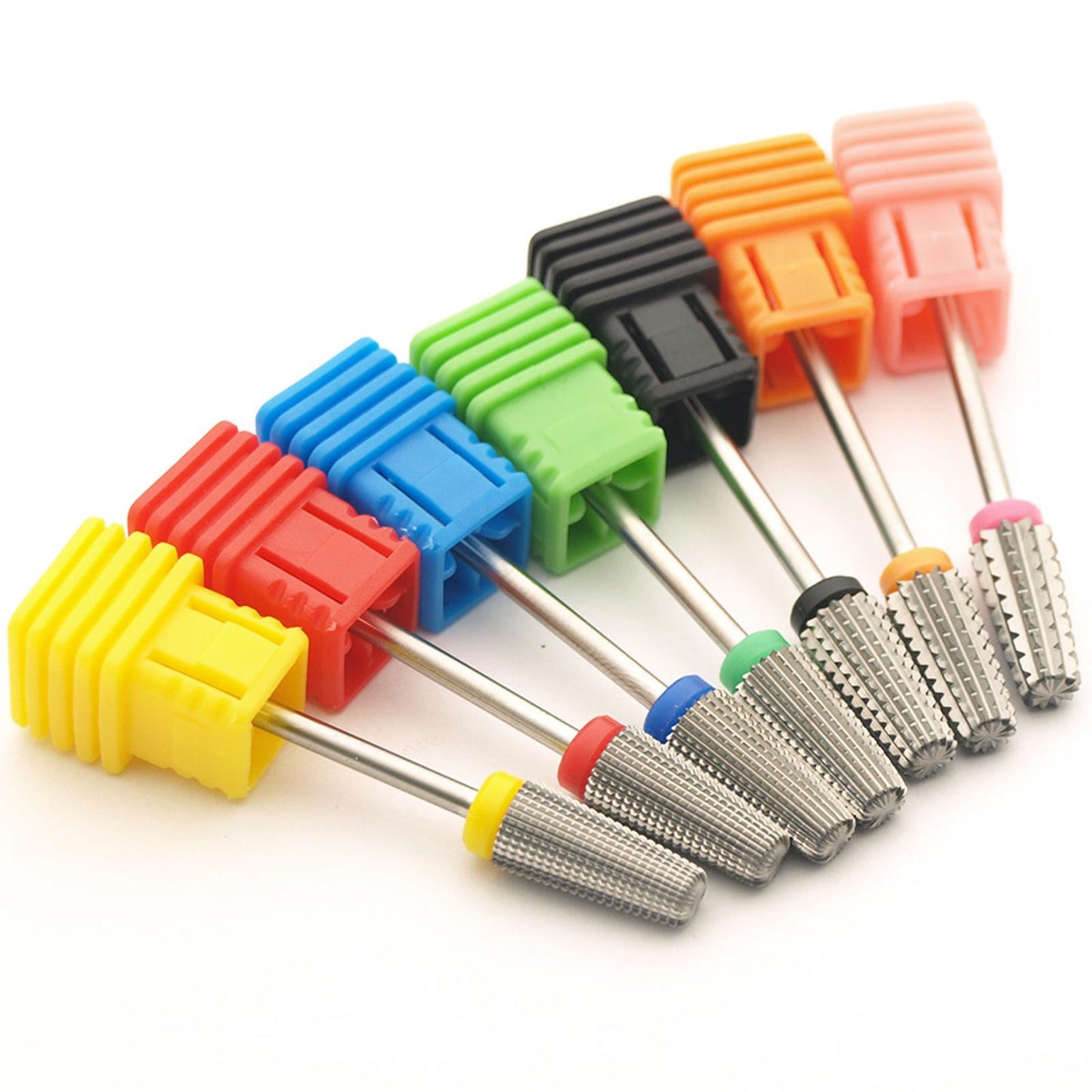 Multi-functions Salon Electric Pedicure Files Nail Drill Bit for Reshaping Red F