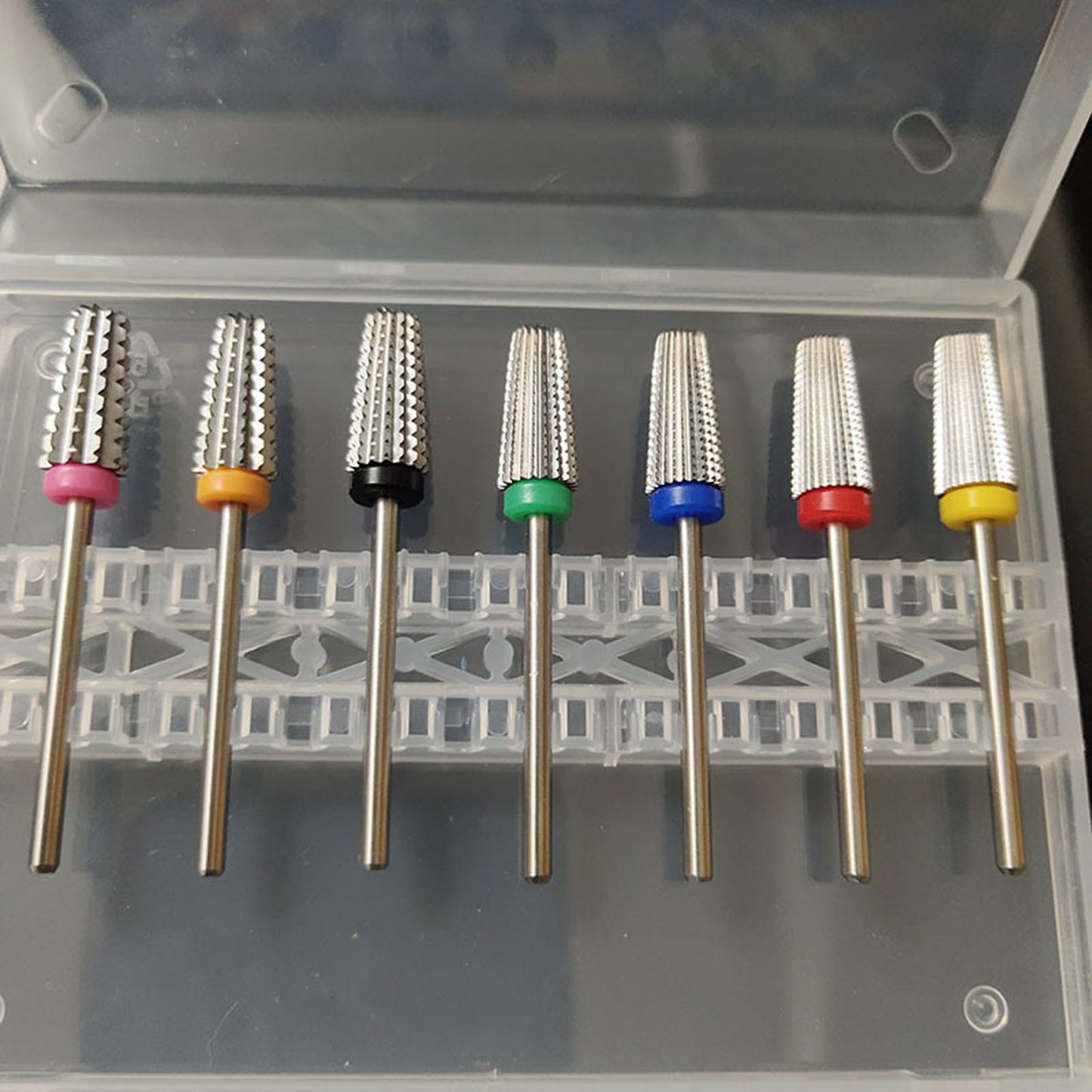 Multi-functions Salon Electric Pedicure Files Nail Drill Bit for Reshaping Yellow XF
