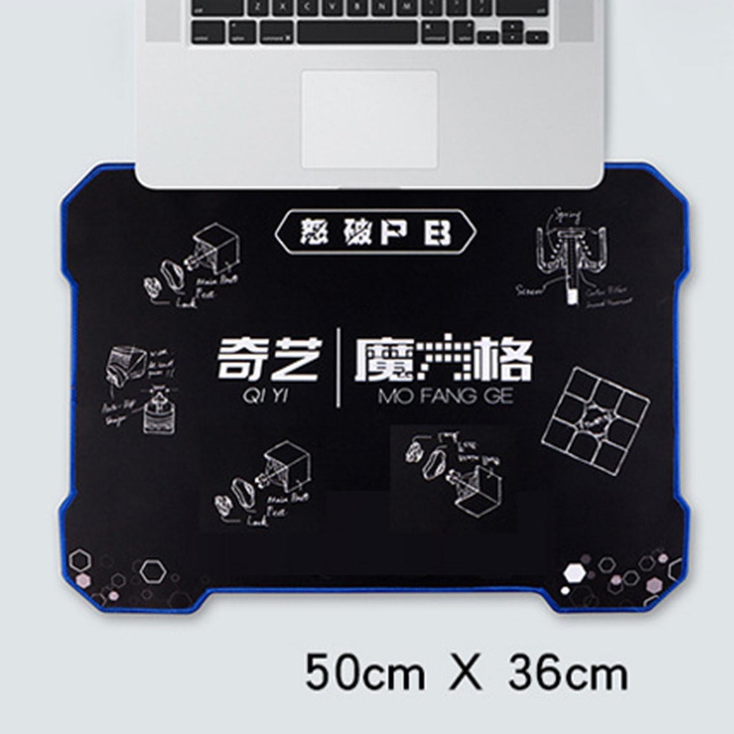 Cube Timer Training Practice Pad Mat Placemat Protector for G4 Pro Small