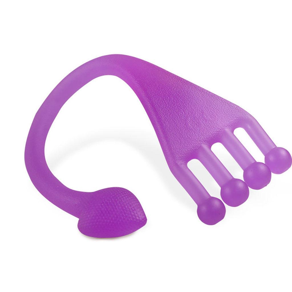Elastic Resistance Fitness Bands Set for Home Strength Training Purple