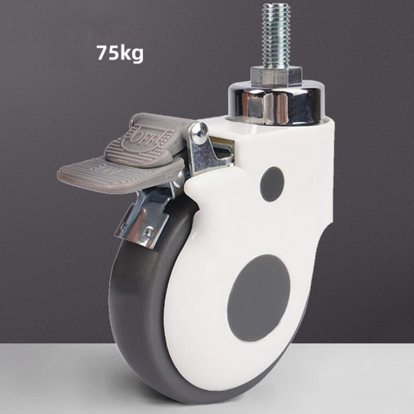 Universal Caster Wheels For Carts Furniture Trolley 3 inch with Brake