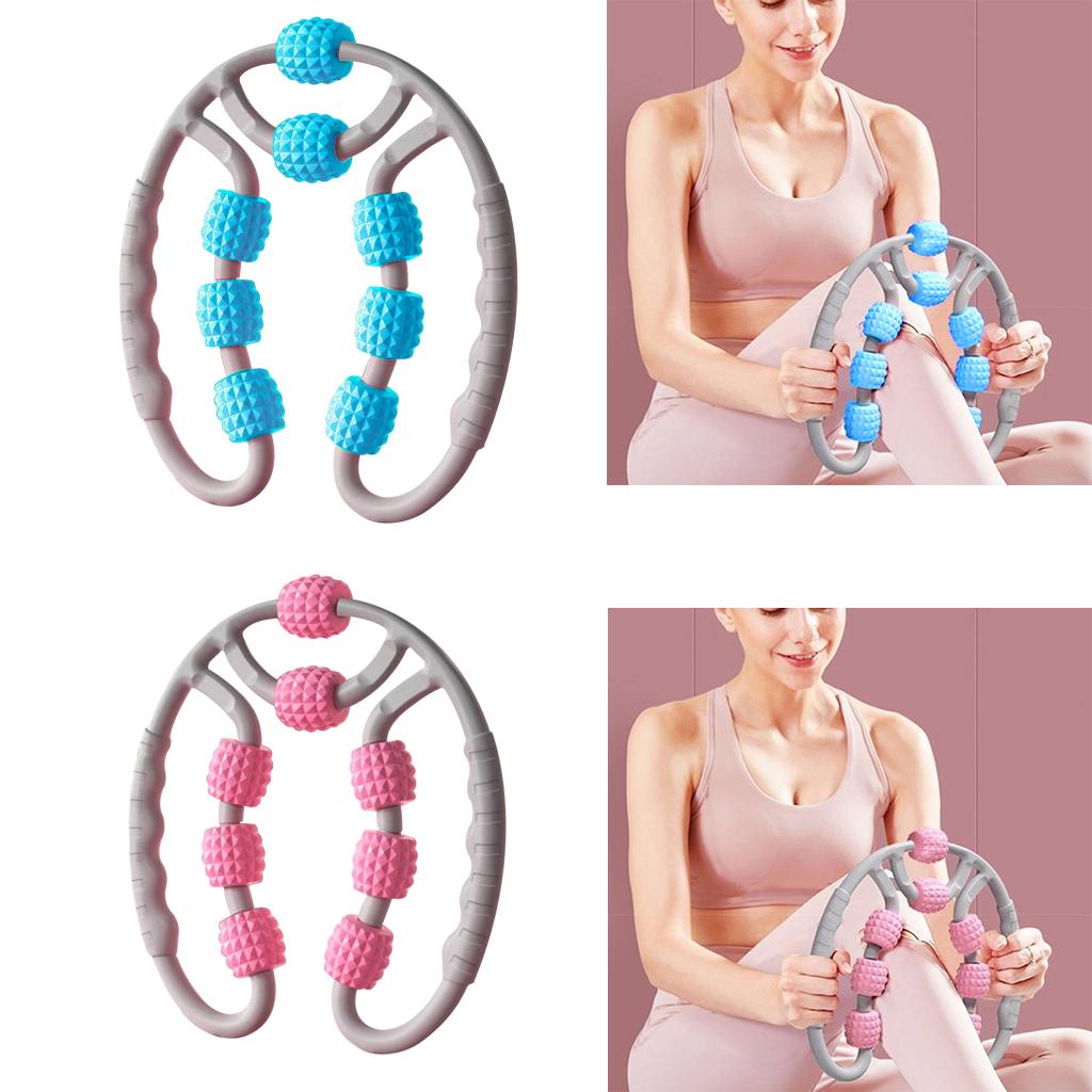 Foam Roller Muscle Roller for Legs Pain Relief Leg Circulation Massager Blue